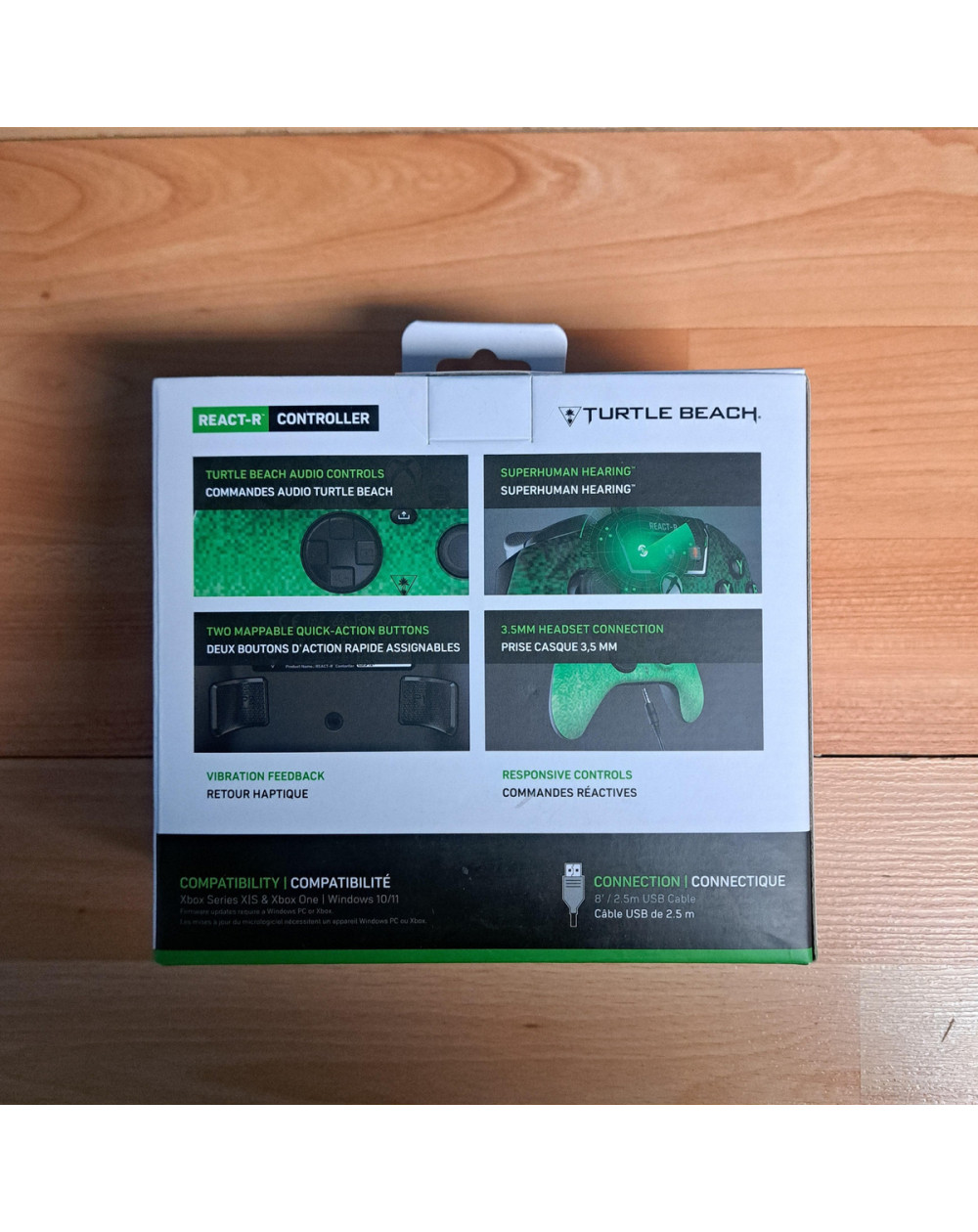 Control Turtle Beach REACT-R Verde Xbox