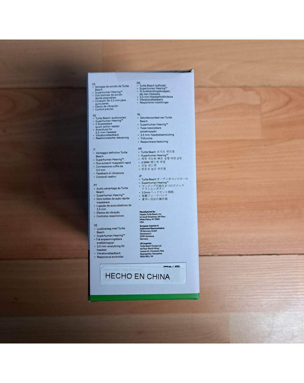 Control Turtle Beach REACT-R Verde Xbox