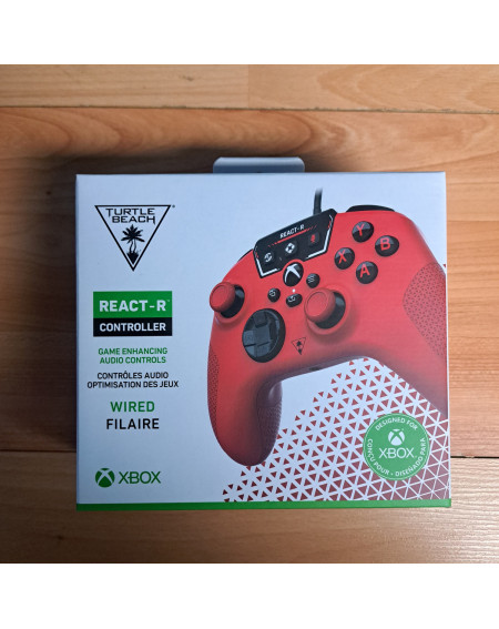 Control Turtle beach REACT-R rojo Xbox