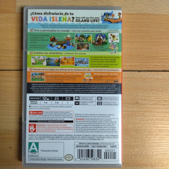 Animal Crossing New Horizons Nsw
