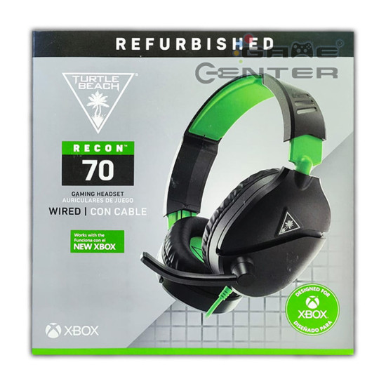 Turtle beach Audifonos Refurbished Recon 70 Negro Xbox Series X
