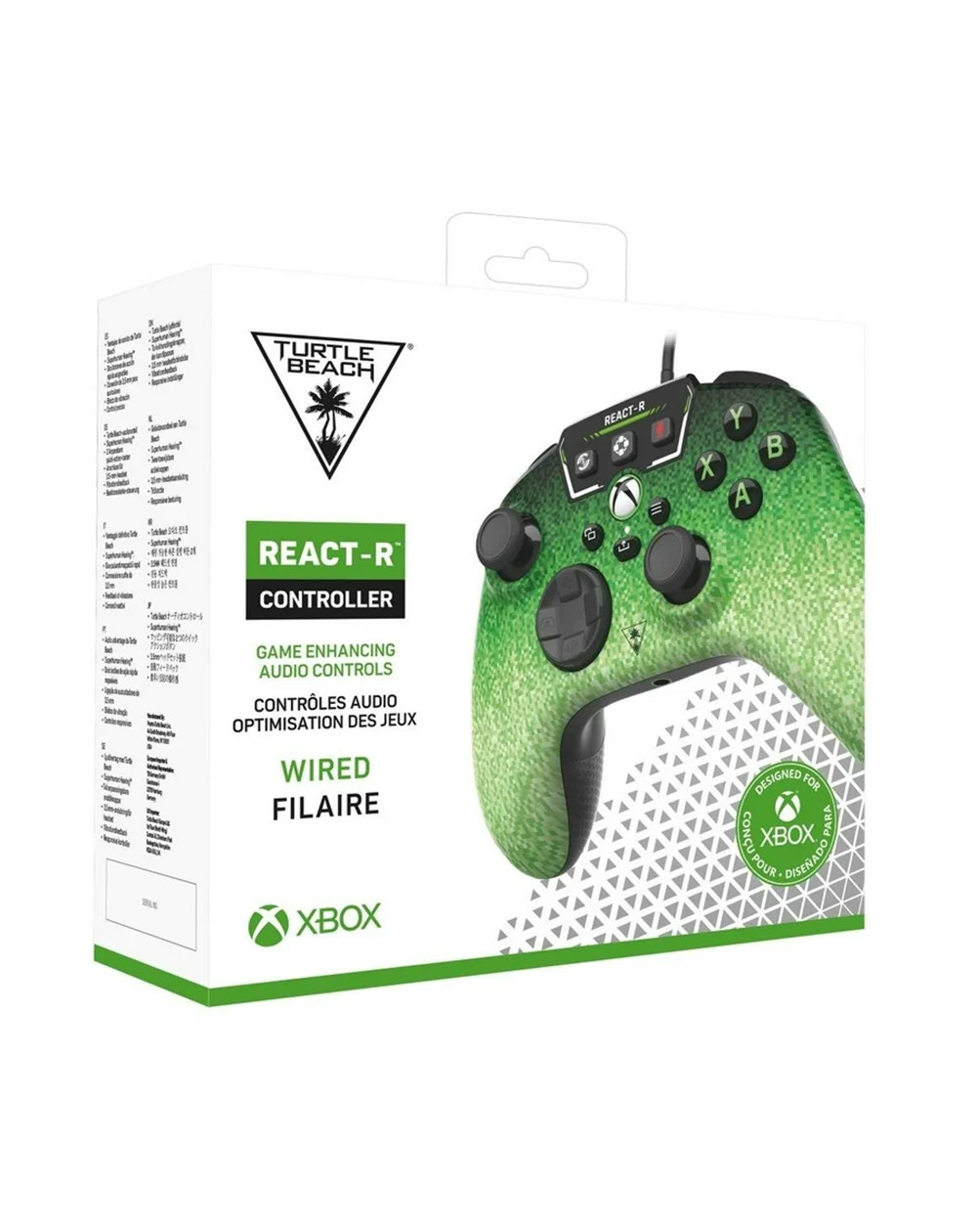 Control Turtle Beach REACT-R Verde Xbox
