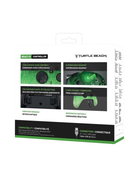 Control Turtle Beach REACT-R Verde Xbox