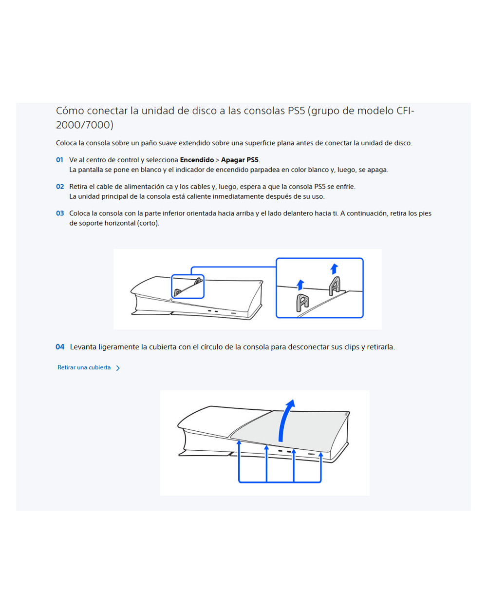 Unidad de disco para consolas PS5 Digital Edition (Slim)