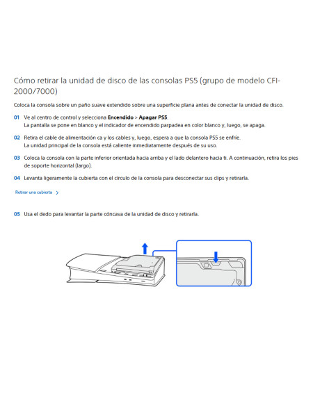 Unidad de disco para consolas PS5 Digital Edition (Slim)