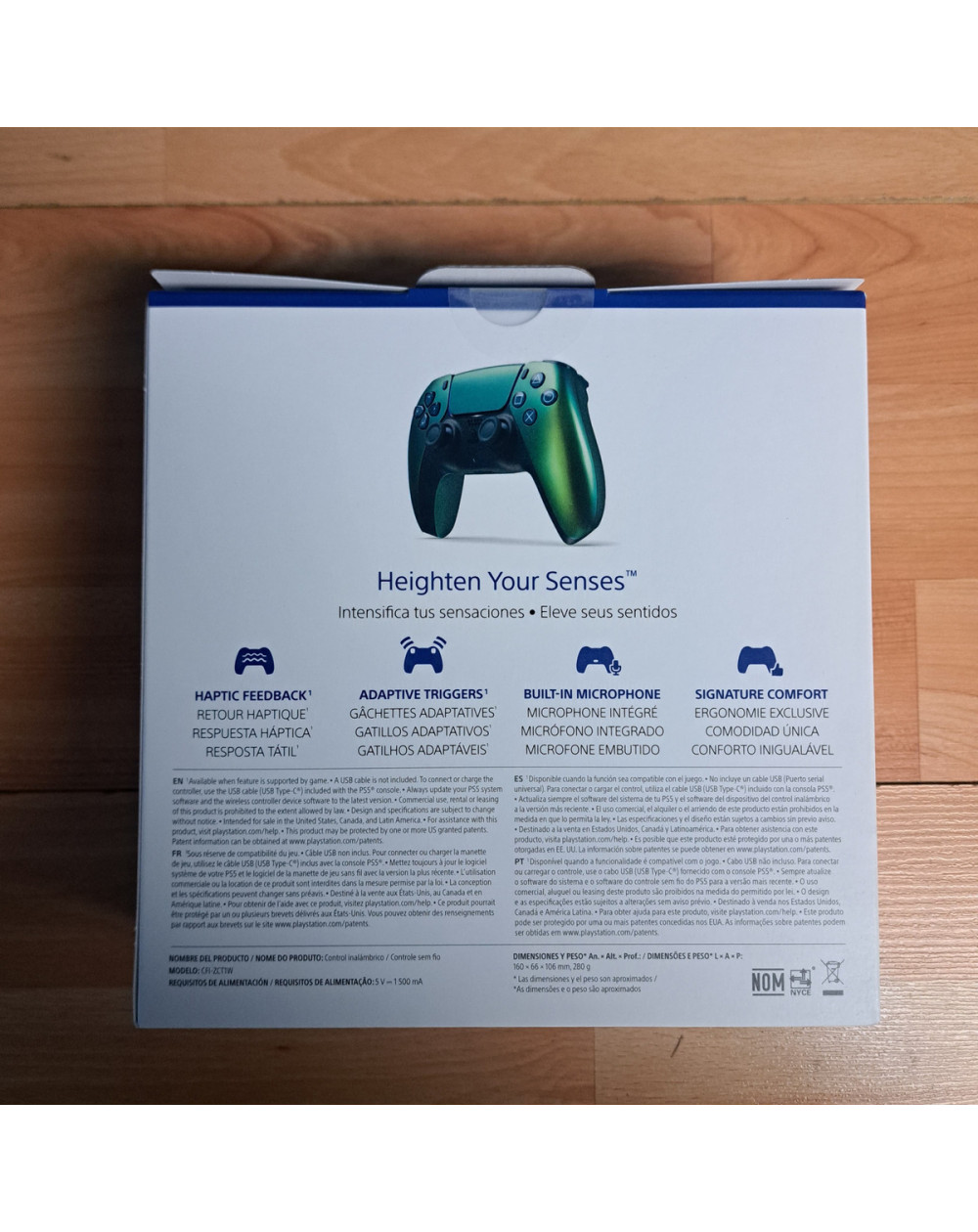 Control inalámbrico DualSense Chroma Teal Verde Playstation 5