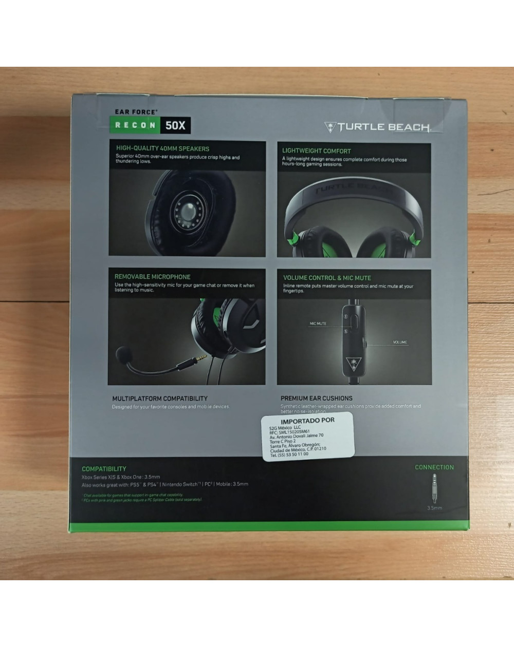 Turtle Beach Recon 50 Green Xbx