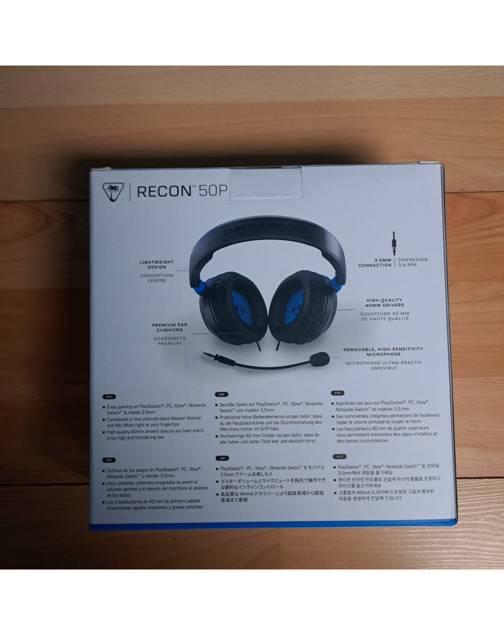 Turtle Beach Recon 50 Azul  Ps4
