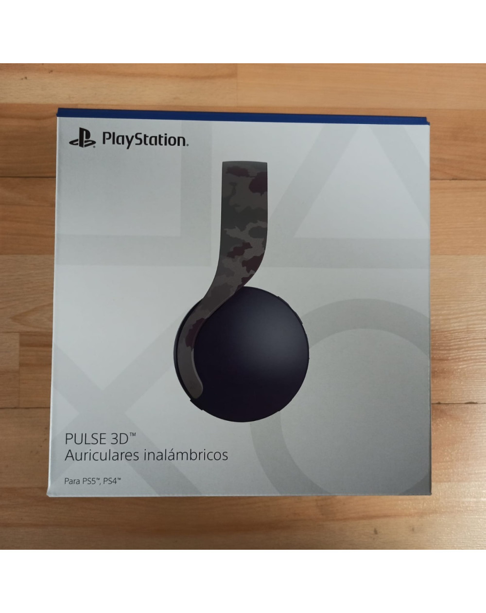 Diadema Pulse Headset Grey Camuflaje PS5