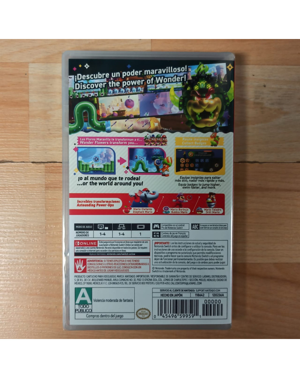 Super Mario Bros Wonder Nsw