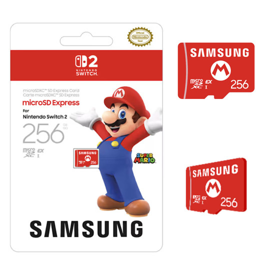 Samsung microSD Express Card 256GB  Nintendo Switch 2
