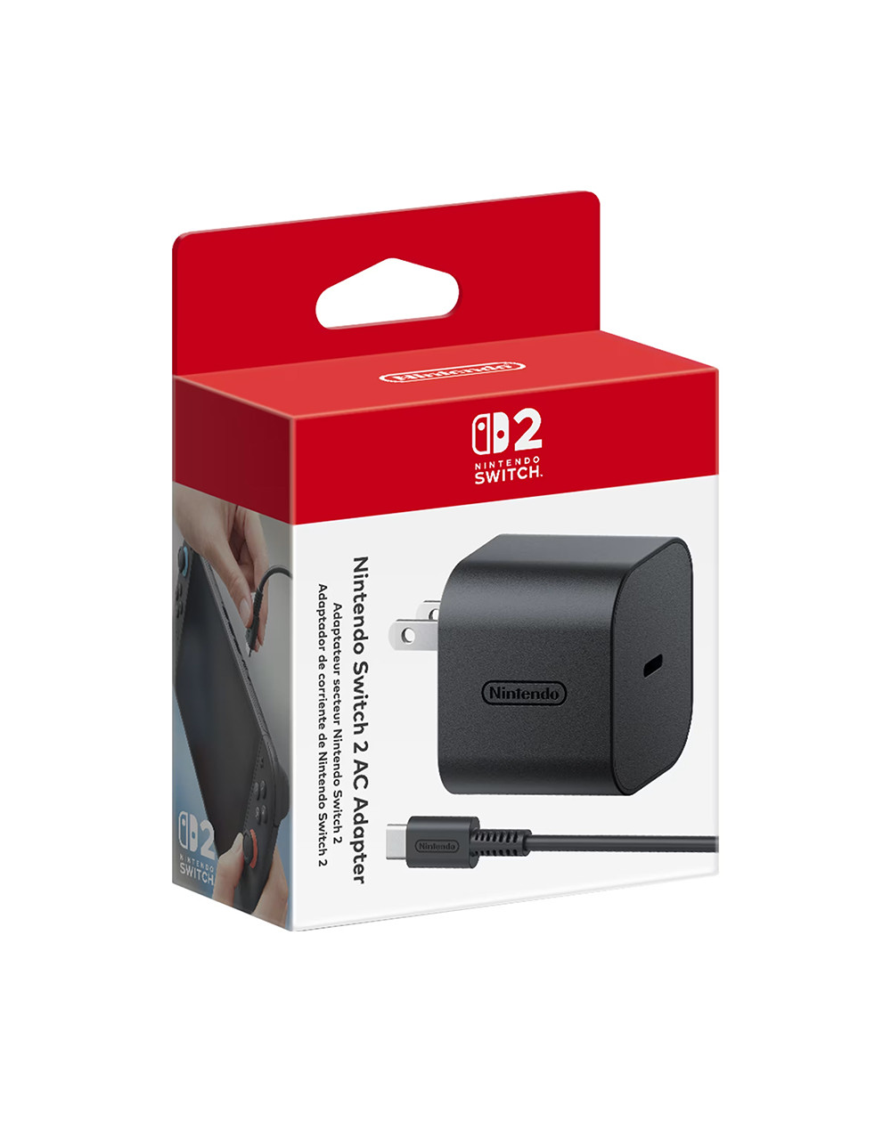 Adaptador AC Cargador Nintendo Switch 2