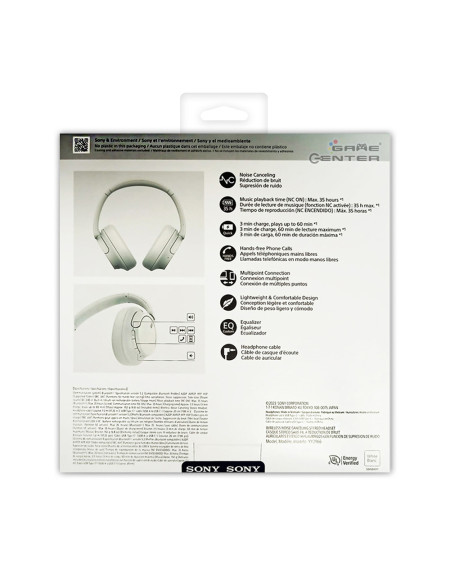 Sony Audifonos Inalambricos WH-CH720N Blanco WZUC
