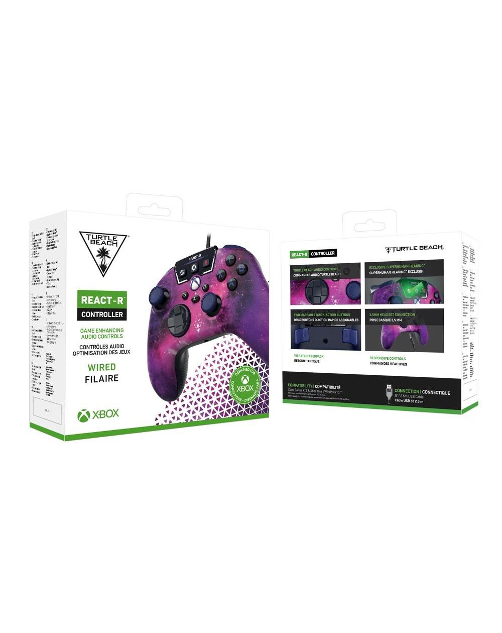 Control Turtle beach REACT-R Nebula Xbox