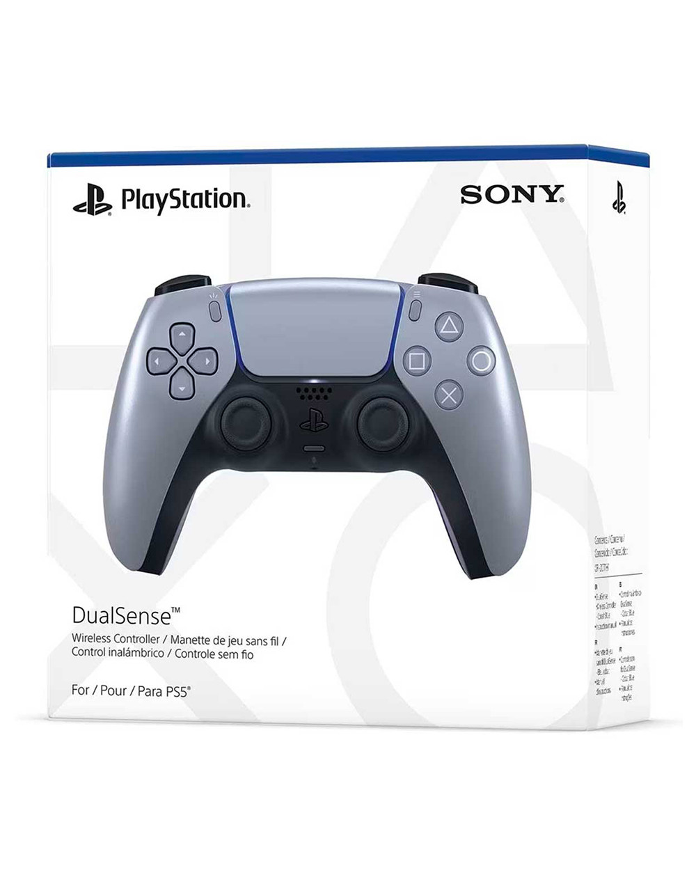 Control Inalambrico DualSense Sterling Silver Playstation 5