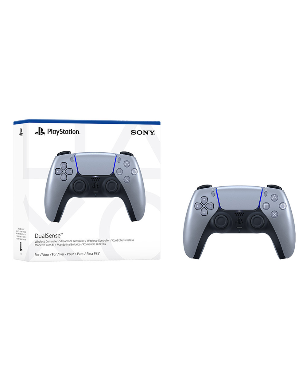 Control Inalambrico DualSense Sterling Silver Playstation 5