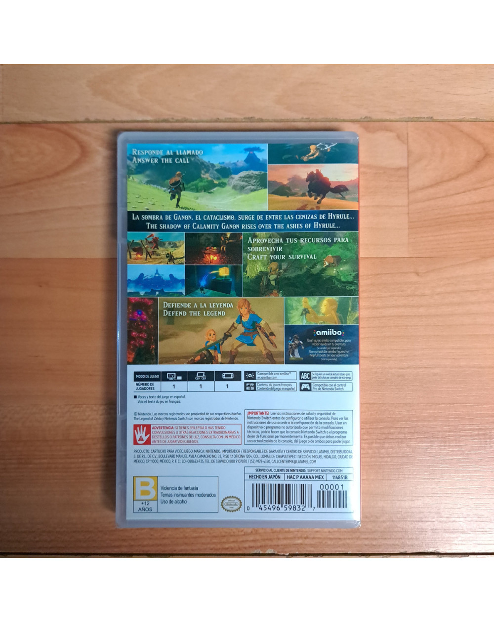 Legend Of Zelda: Breath Of The Wild Nsw