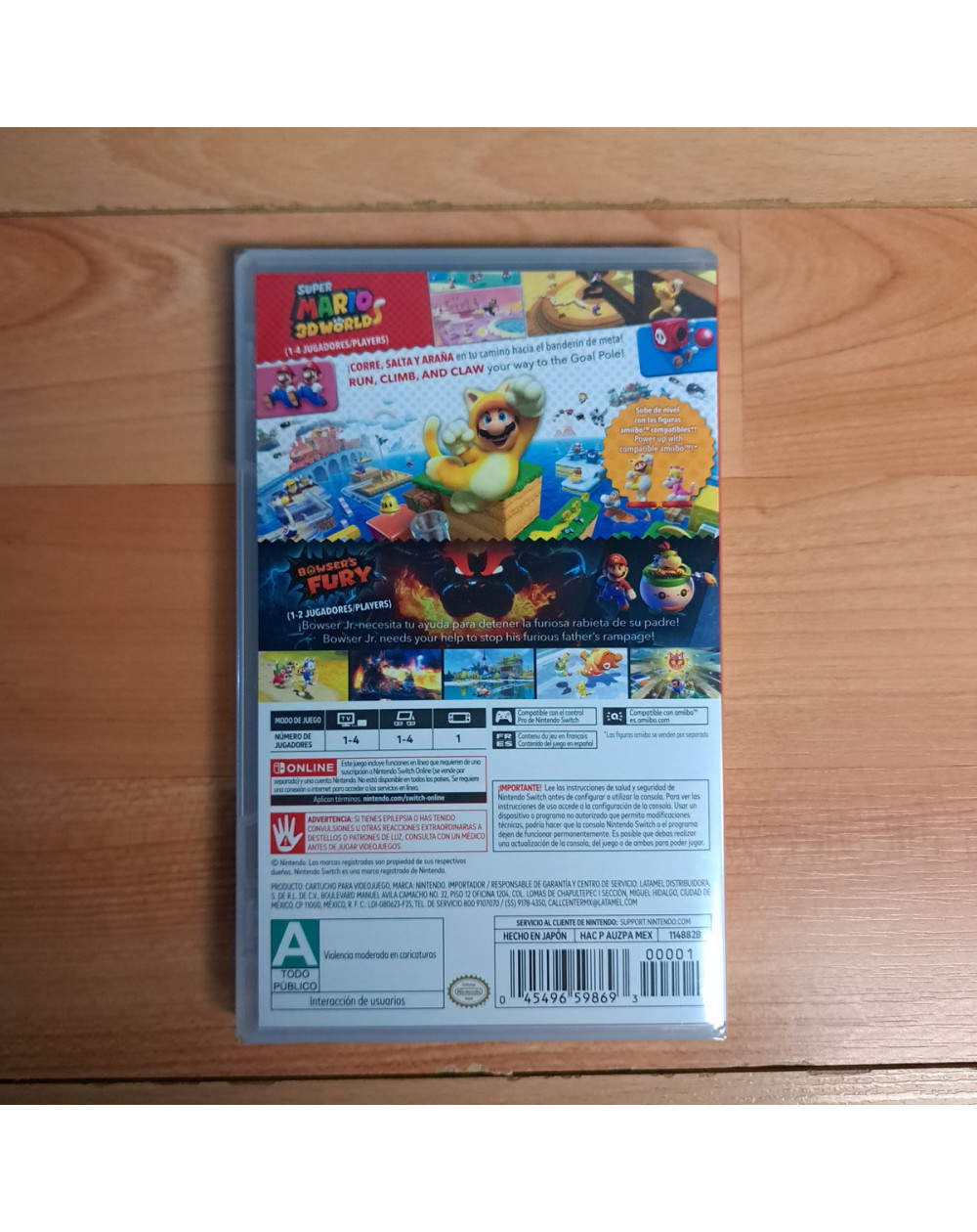 Super Mario 3D World + Bowser'S Fury Nintendo Switch