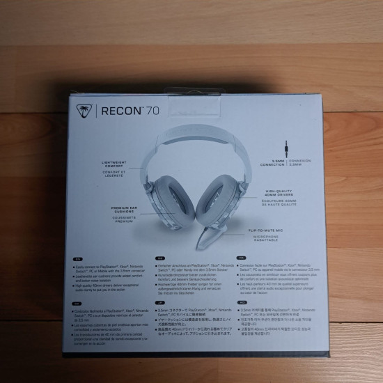 Turtle Beach Headset Recon 70P Artic Camo PS5
