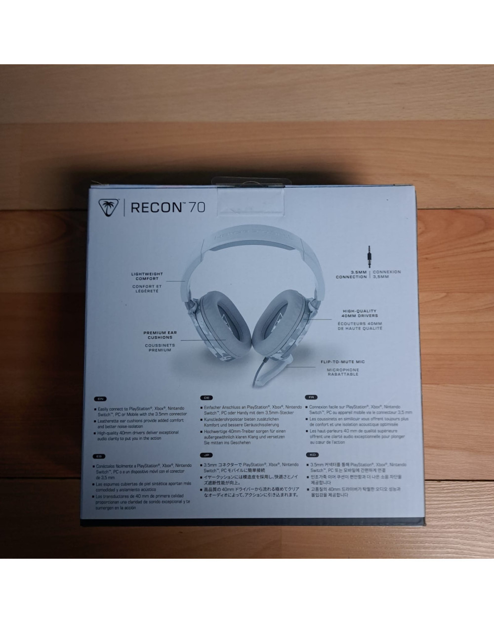 Turtle Beach Headset Recon 70P Artic Camo PS5