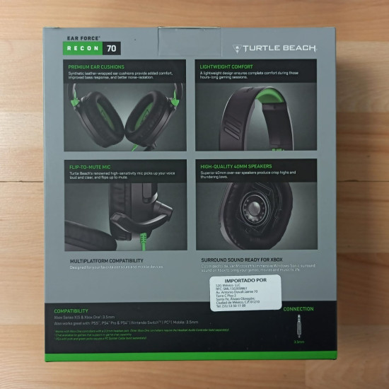 Turtle Beach Headset Recon 70 Xbox
