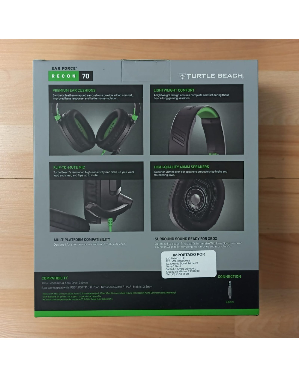 Turtle Beach Headset Recon 70 Xbox