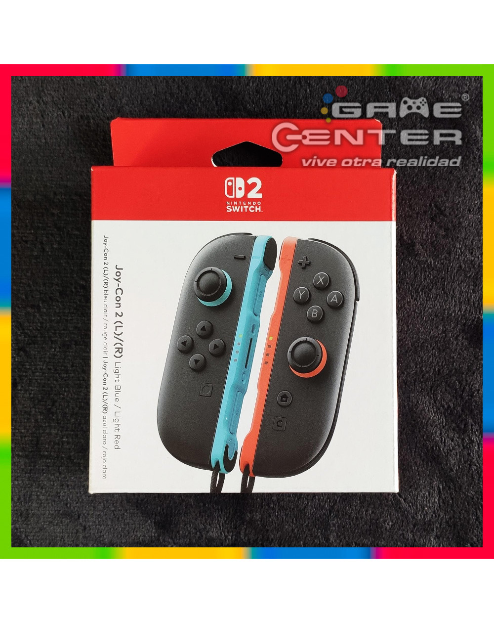 Controles Joy Con 2 Negro Nintendo Switch 2