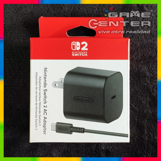 Adaptador AC Cargador Nintendo Switch 2