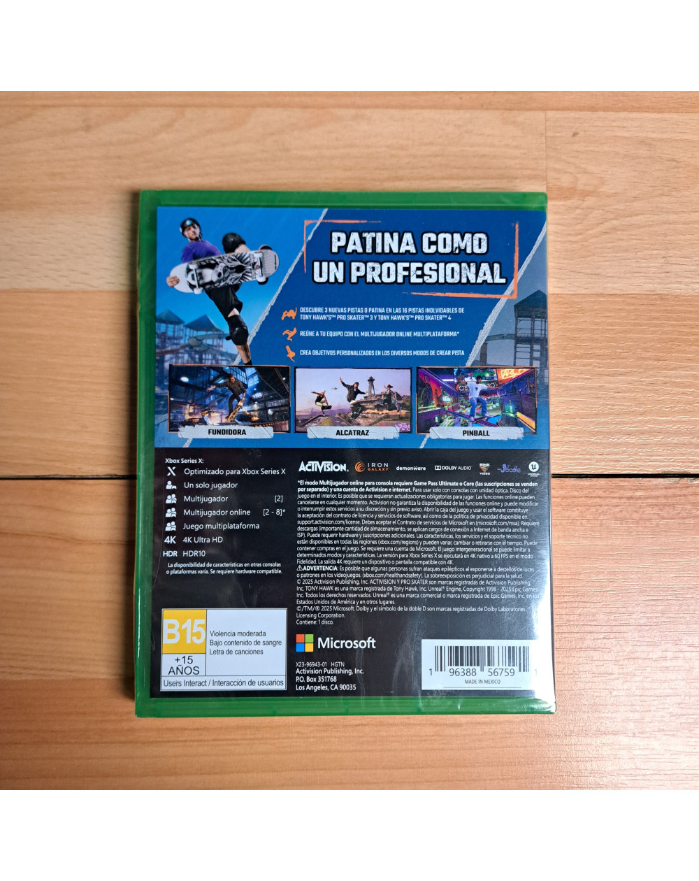 Tony Hawks Pro Skater 3 + 4 Xbox Series X