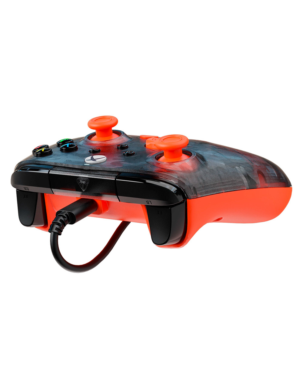 Control Turtle Beach Rematch Core Ghost Black Camo Naranja Xbox Series X