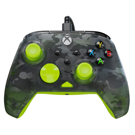 Control Turtle Beach Rematch Core Ghost Black Camo Amarillo Xbox Series X