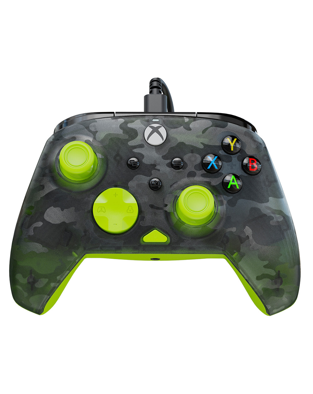 Control Turtle Beach Rematch Core Ghost Black Camo Amarillo Xbox Series X