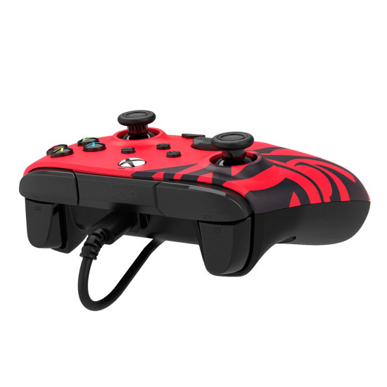 PDP Control Alambrico Rematch Spirit Red Rojo Xbox Series X