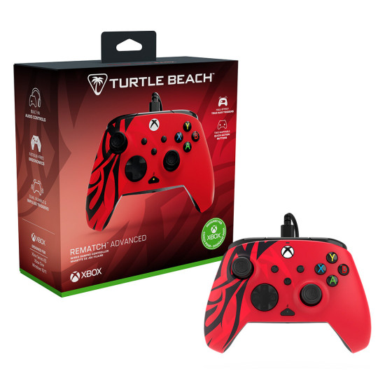 PDP Control Alambrico Rematch Spirit Red Rojo Xbox Series X