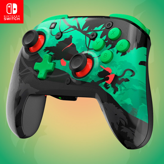 Turtle Beach Control Inalámbrico Rematch Donkey Kong Verde Nintendo Switch 2