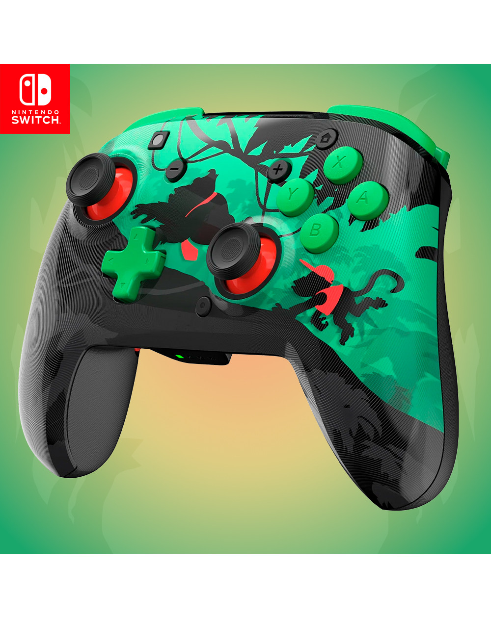 Turtle Beach Control Inalámbrico Rematch Donkey Kong Verde Nintendo Switch 2