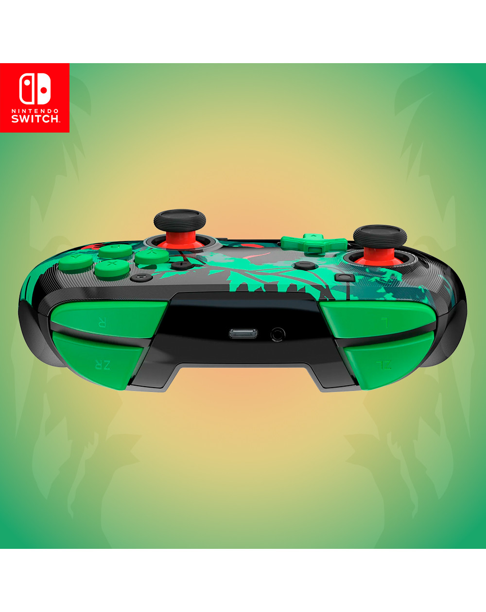 Turtle Beach Control Inalámbrico Rematch Donkey Kong Verde Nintendo Switch 2