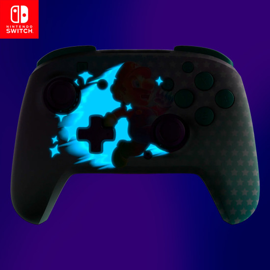 Turtle Beach Control Inalámbrico Rematch Mario Invencible Purpura Nintendo Switch 2