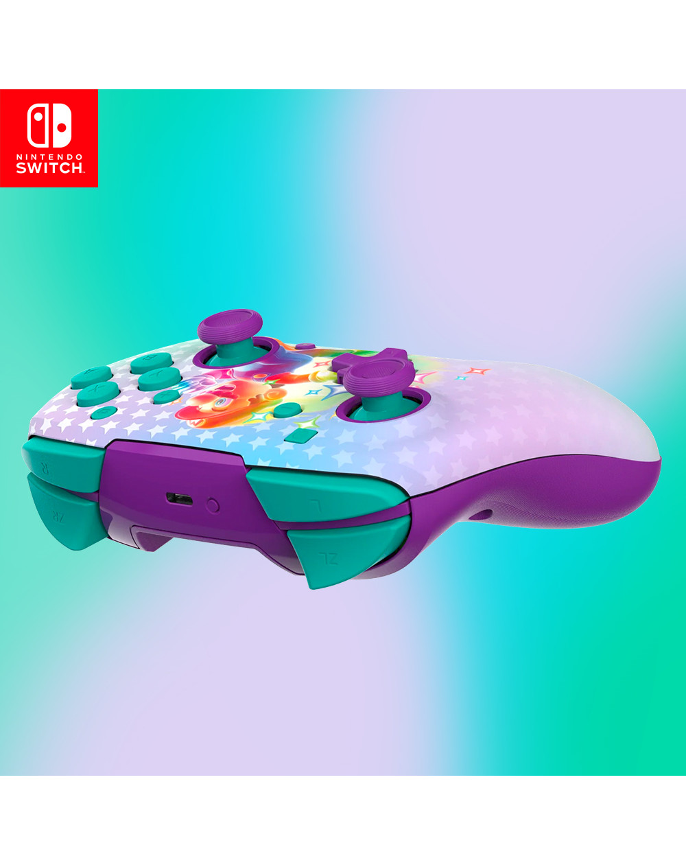 Turtle Beach Control Inalámbrico Rematch Mario Invencible Purpura Nintendo Switch 2