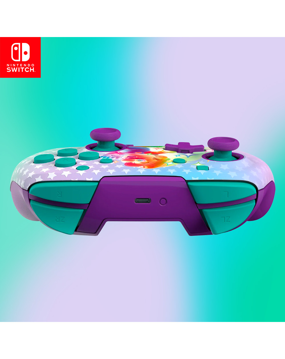 Turtle Beach Control Inalámbrico Rematch Mario Invencible Purpura Nintendo Switch 2