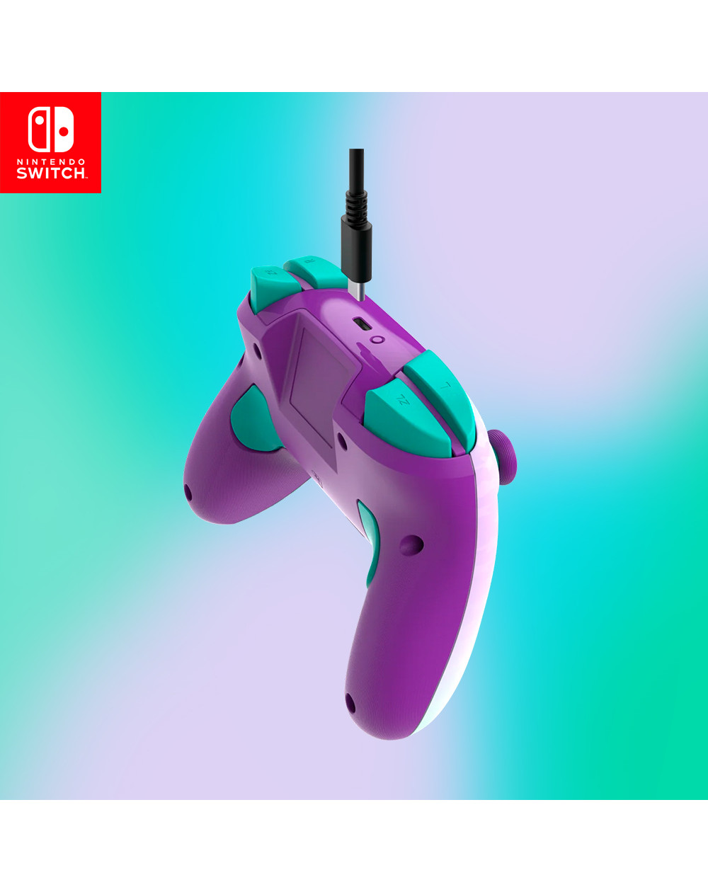 Turtle Beach Control Inalámbrico Rematch Mario Invencible Purpura Nintendo Switch 2