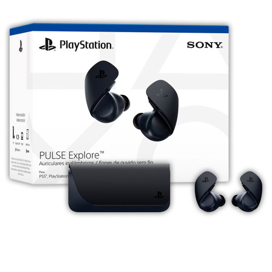 Audifonos inalambricos PULSE Explore PS5 Midnight Black