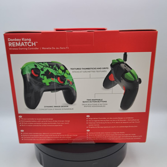 Turtle Beach Control Inalámbrico Rematch Donkey Kong Verde Nintendo Switch 2