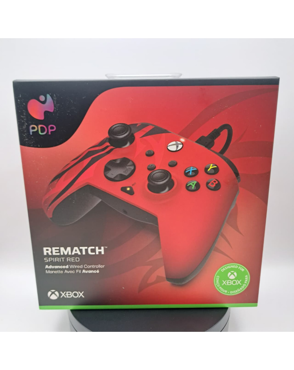 PDP Control Alambrico Rematch Spirit Red Rojo Xbox Series X