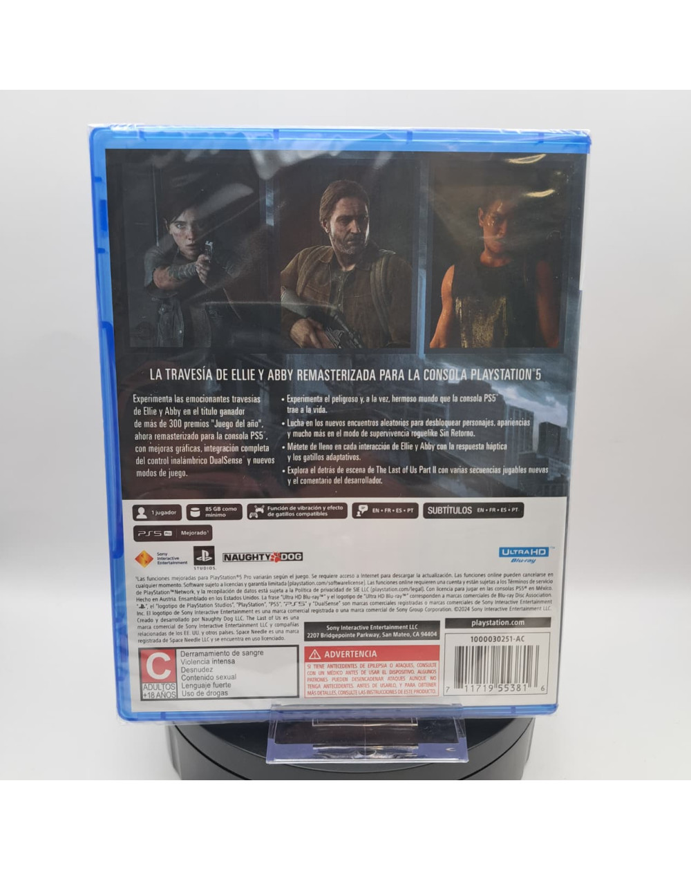 The Last of Us Part II Remastered Playstation 5