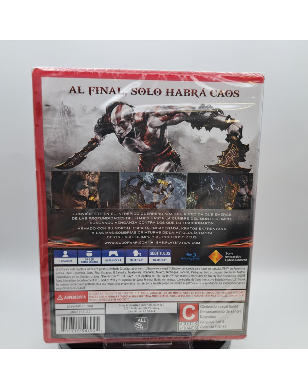 God Of War III Remastered Gh Playstation 4