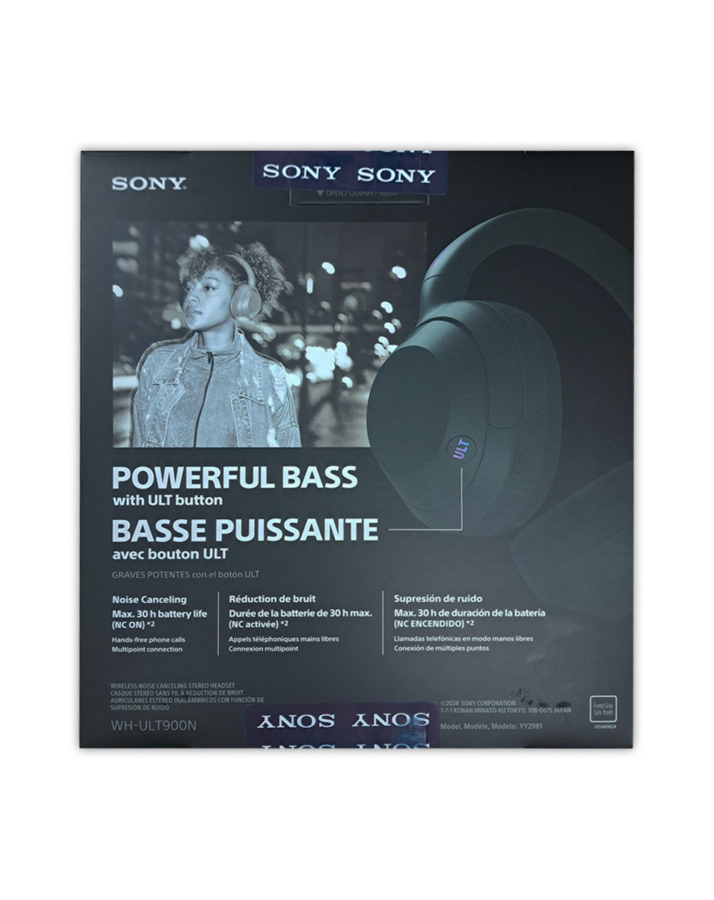 Sony Audifonos Inalambricos WH ULT900N HZUC Gris