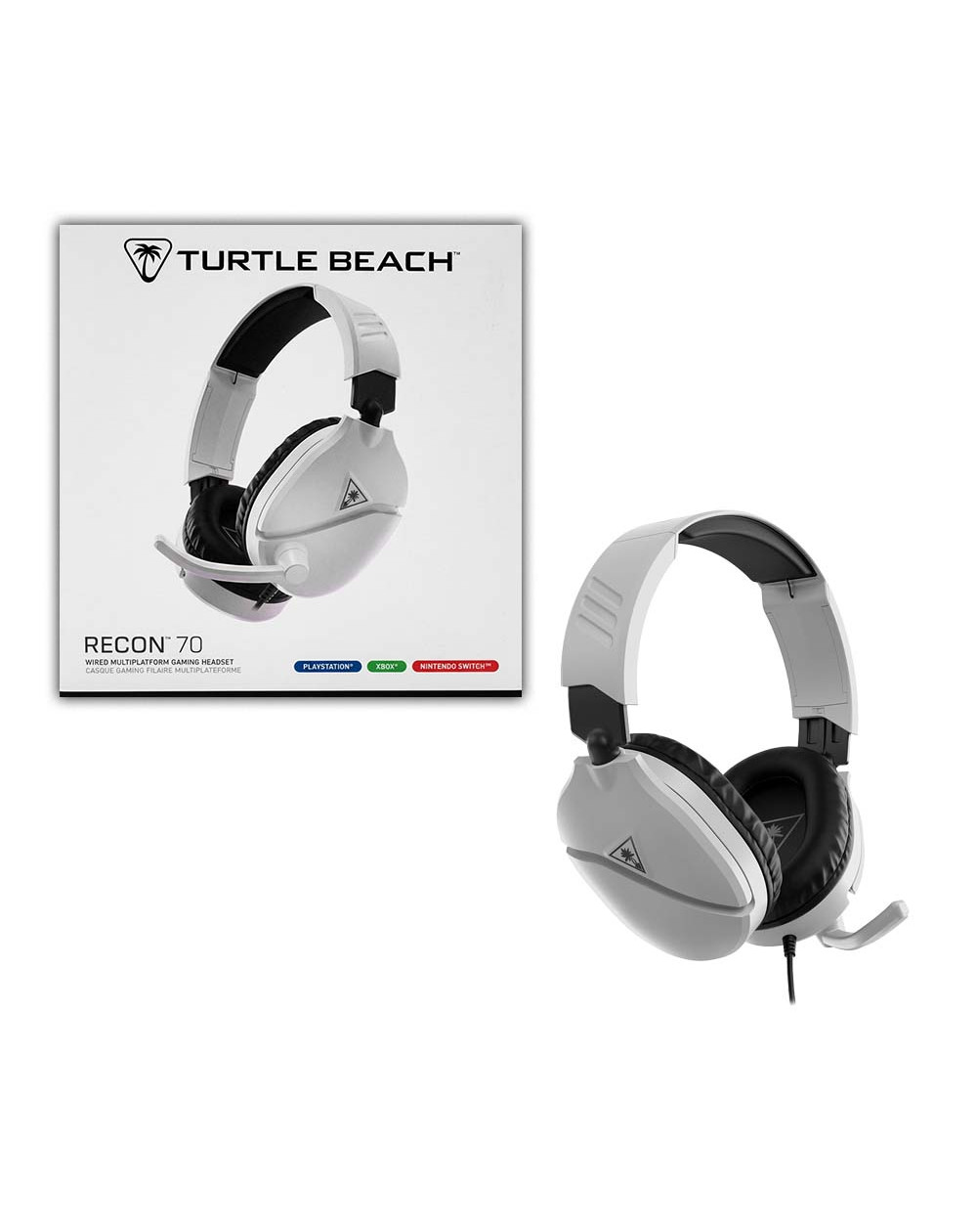 Turtle Beach Recon 70 Blanco Multiplataforma