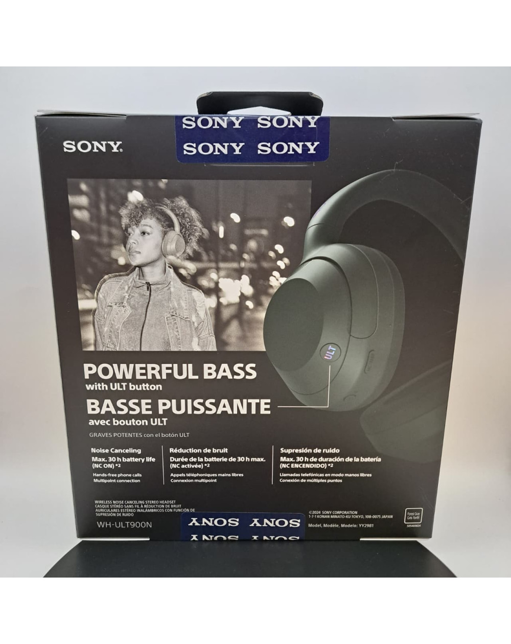 Sony Audifonos Inalambricos WH ULT900N HZUC Gris