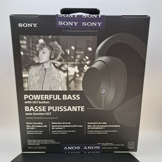 Sony Audifonos Inalambricos WH ULT900N BZUC Negro